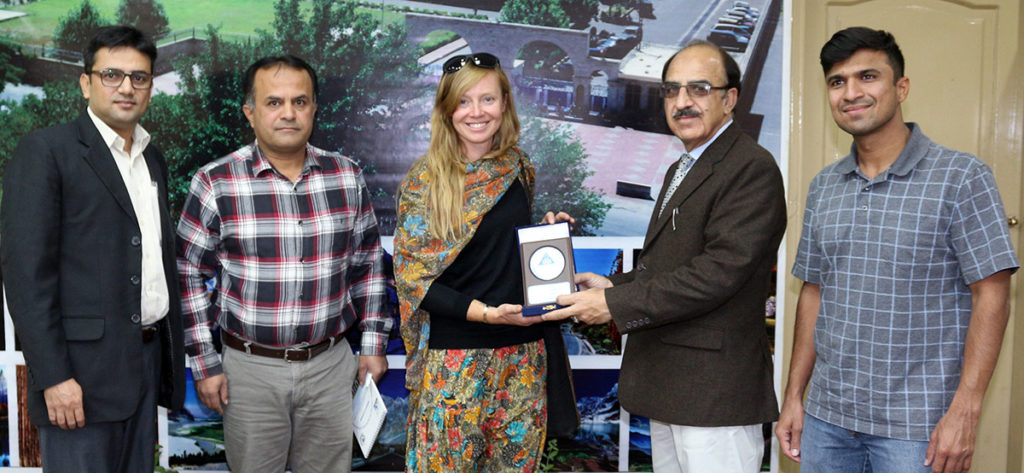 A delegation from University of Uatah USA and Mehran Engineering University