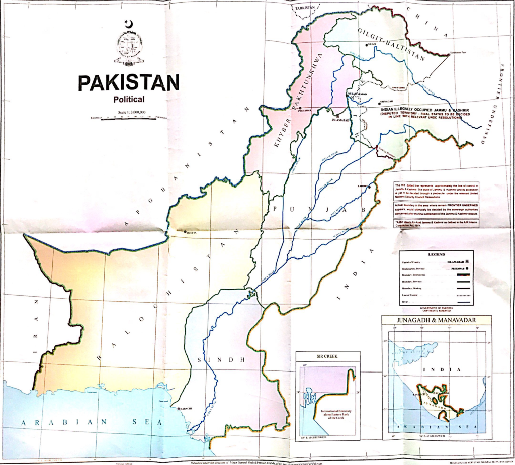 Pakistan-Political-Map