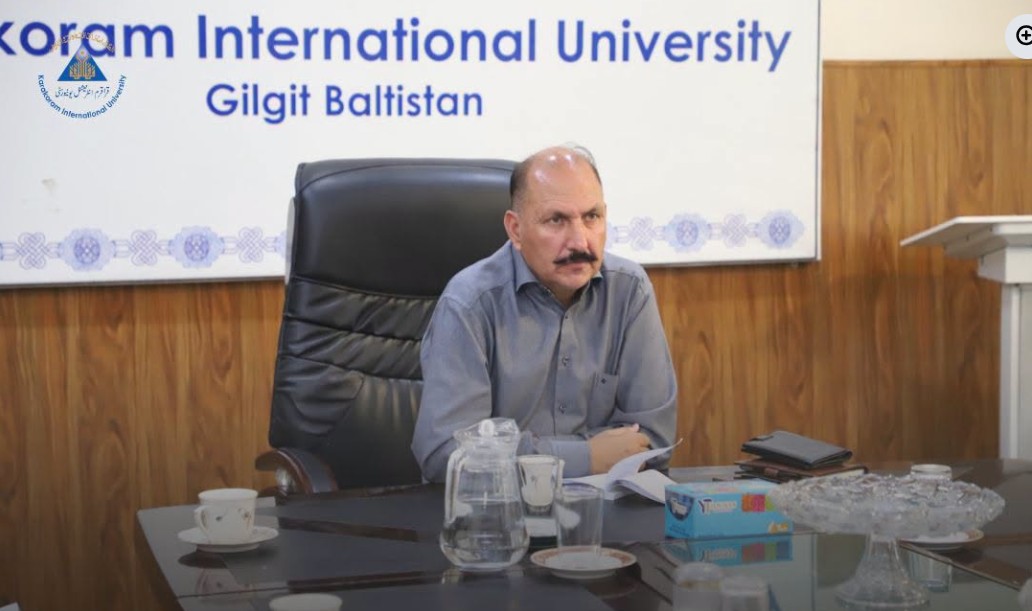 Acting VC KIU Meets Gilgit Commissioner, Duty Commissioner to Strengthen Institution Collaboration